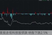 午盘：美股走低科技股领跌 纳指下跌2.5%