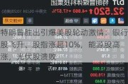 特朗普胜出引爆美股轮动***：银行股飞升、股指涨超10%，能源股高涨，光伏股溃败