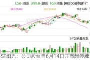 ST阳光：公司股票自6月14日开市起停牌