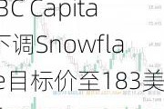 RBC Capital下调Snowflake目标价至183美元