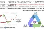 院士黄震：构建新型电力系统需要大力发展储能技术、进行电力体系改革