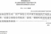 金融监管总局：财产保险公司开展互联网财产保险业务，应建立保险合同批改、退保、理赔和投诉处理等全流程服务体系