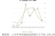 赛恩斯：上半年净利润同比预增215.75%―243.2%