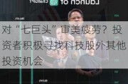 对“七巨头”审美疲劳？投资者积极寻找科技股外其他投资机会