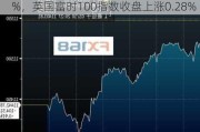 7月18日德国DAX30指数收盘下跌0.25%，英国富时100指数收盘上涨0.28%