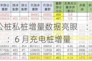 乘联会：6 月公桩私桩增量数据亮眼    ：公桩私桩增长  关键数据解读    ：6 月充电桩增量