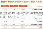 陆控现涨逾14% 中国平安被动并表陆控持股比例将升至56.82%