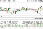 礼来加码“减肥药”：宣布投资53亿美元扩大产能