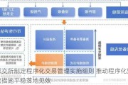 深交所制定程序化交易管理实施细则 推动程序化监管措施平稳落地见效