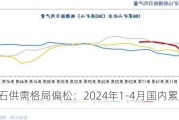 铁矿石供需格局偏松：2024年1-4月国内累库2800万吨