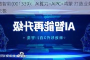 智微智能(001339)：AI算力+AIPC+鸿蒙 打造业务新增长极