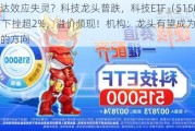 英伟达效应失灵？科技龙头普跌，科技ETF（515000）下挫超2%，溢价频现！机构：龙头有望成为共识凝聚的方向