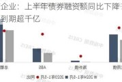 房地产企业：上半年债券融资额同比下降 26.1%，三季度到期超千亿