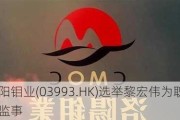 洛阳钼业(03993.HK)选举黎宏伟为职工代表监事