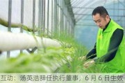 家乡互动：汤英浩辞任执行董事，6 月 6 日生效