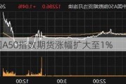 富时中国A50指数期货涨幅扩大至1%