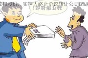 诚邦股份：实控人终止协议转让公司8%股份