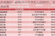 资金抄底踊跃！股票ETF六月净流入近800亿，创三月以来新高