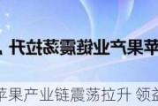 苹果产业链震荡拉升 领益智造逼近涨停