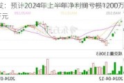 ST雪发：预计2024年上半年净利润亏损1200万元~2300万元