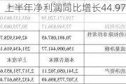 福达股份：上半年净利润同比增长44.97% 拟10派1元