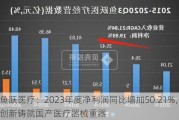 鱼跃医疗：2023年度净利润同比增加50.21%，以创新铸就国产医疗器械重器