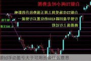 白银td浮动盈亏大于可用资金什么意思