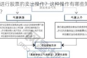 如何进行股票的卖出操作？这种操作有哪些策略和风险？