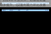 国信证券给予厦钨新能优于大市评级，2024年中报点评：钴酸锂销量稳步提升，Q2盈利能力环比改善