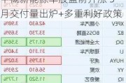 中概新能源车股盘前齐涨 5月交付量出炉+多重利好政策