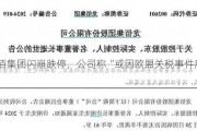 龙佰集团闪崩跌停，公司称“或因欧盟关税事件所致”