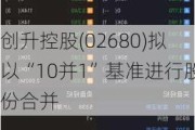 创升控股(02680)拟以“10并1”基准进行股份合并