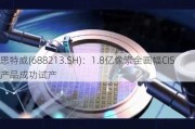 思特威(688213.SH)：1.8亿像素全画幅CIS产品成功试产