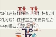 如何理解杠杆基金的杠杆机制和风险？杠杆基金在投资组合中有哪些实际应用？