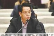 云南省曲靖市人民政府副市长陈志接受审查调查