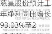 慈星股份预计上半年净利同比增长193.03%至213.96%