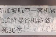 新加坡航空一客机紧急迫降曼谷机场 致1死30伤