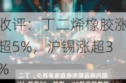 收评：丁二烯橡胶涨超5%，沪锡涨超3%