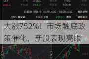 大涨752%！市场触底政策催化，新股表现亮眼