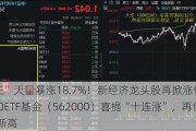 “宁王”天量暴涨18.7%！新经济龙头股再掀涨停潮，中证100ETF基金（562000）喜提“十连涨”，再创历史新高