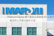 Platinum Equity 旗下英迈公司估值 60 亿美元，纽交所上市首日股价大涨