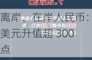 离岸、在岸人民币：兑美元升值超 300 点