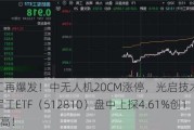 国防军工再爆发！中无人机20CM涨停，光启技术3天2板！国防军工ETF（512810）盘中上探4.61%创15个月新高！