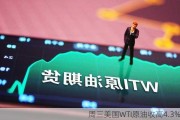 周三美国WTI原油收高4.3%