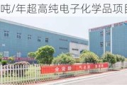 兴福电子4万吨/年超高纯电子化学品项目在上海开工