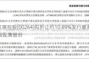 中联发展控股(00264)拟折让约10.89%发行最多4000万股配售股份