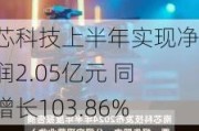 南芯科技上半年实现净利润2.05亿元 同比增长103.86%