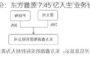 丰华股份：东方鑫源 7.45 亿入主 业务协同待考