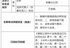 利安人寿泰州分公司被罚10万元：因财务数据不真实