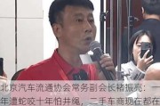 北京汽车流通协会常务副会长褚振亮：一年遭蛇咬十年怕井绳，二手车商现在都在远离新能源车